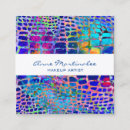 Recherche de bleu exotique cartes visite Élégant