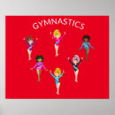 Recherche de gymnaste posters Pour enfants