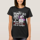 Recherche de vieille dame tshirts Classique