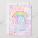 Recherche de 9 ans invitations Arc en ciel