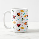 Recherche de motif coccinelle tasses Été