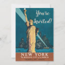 Recherche de nyc invitations Statue de liberté