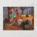 Recherche de lampions cartes postales Vintage