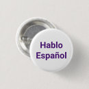 Recherche de langue espagnole badges Je parle espagnol
