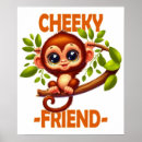 Suche nach glücklicher affe poster Niedlich