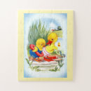Suche nach enten puzzle Vintag