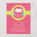 Recherche de hibou mignon invitations Fête d'anniversaire