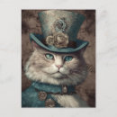 Suche nach steampunk katze postkarten Kätzchen