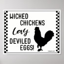 Suche nach huhn und eier poster Bauernhaus