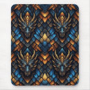 Recherche de dragon bleu tapis souris Fantastique