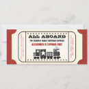 Recherche de de billet de train invitations Garçons