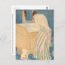 Recherche de peinture de cassatt cartes postales Mary stevenson cassatt