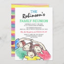 Recherche de famille invitations Aquarelle