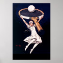 Recherche de raquette tennis posters Vintage