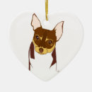 Recherche de chien de chiwawa ornements Coeur