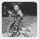 Recherche de tricycles autocollants Vintage