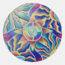 Recherche de spirales autocollants Mandala