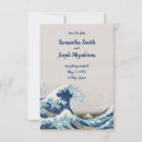 Recherche de la grande vague invitations Vintage