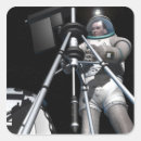 Recherche de exploration autocollants Vue depuis l'espace