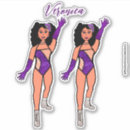 Recherche de dancer autocollants Violet