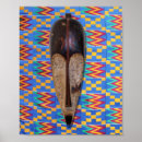 Recherche de masque tribal posters Tissu kente
