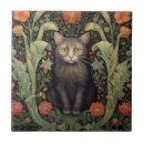 Recherche de art chat noir carreaux Fleurs