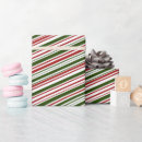 Recherche de rayures vertes papier cadeau Rouge