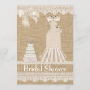 Recherche de jute et nuptiales invitations Rustique