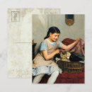 Recherche de panier cartes postales Vintage