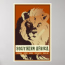Recherche de vintage safari posters Lion