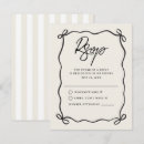 Suche nach bogen rsvp karten Romantisch