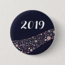 Recherche de métallique badges Rose doré