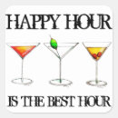 Recherche de heure de cocktail autocollants Martini