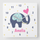 Recherche de rose gris chambre enfant horloges Nom