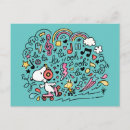 Recherche de woodstock cartes postales Snoopy