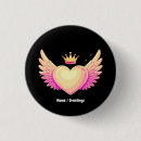 Recherche de coeur à ailes badges Toute personne