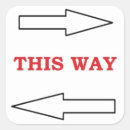 Recherche de directions autocollants Noir