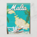 Suche nach malta reise poster Aquarell