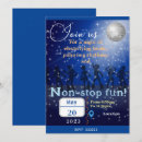Recherche de beach reunion invitations Bleu