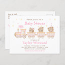 Recherche de bears cartes postales Baby shower