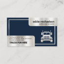 Suche nach trucker visitenkarten Lkw transport