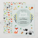 Recherche de forêt baby shower invitations Neutre genre