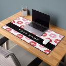 Suche nach roter lippenstift mousepads Küssen von lippen