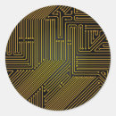Suche nach stromkreis aufkleber Chip