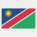 Recherche de namibie autocollants Drapeau de la namibie