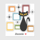 Suche nach schwarze katzen aufkleber Niedlich