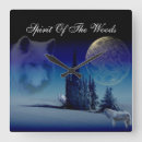 Recherche de loup sauvage horloges Animaux