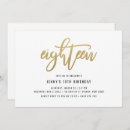 Recherche de effet invitations Feuille d'or