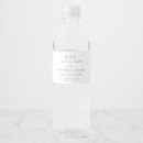 Recherche de mariage eau étiquettes Élégant et moderne