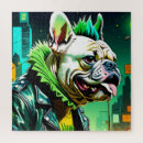 Recherche de bulldog puzzles Chien